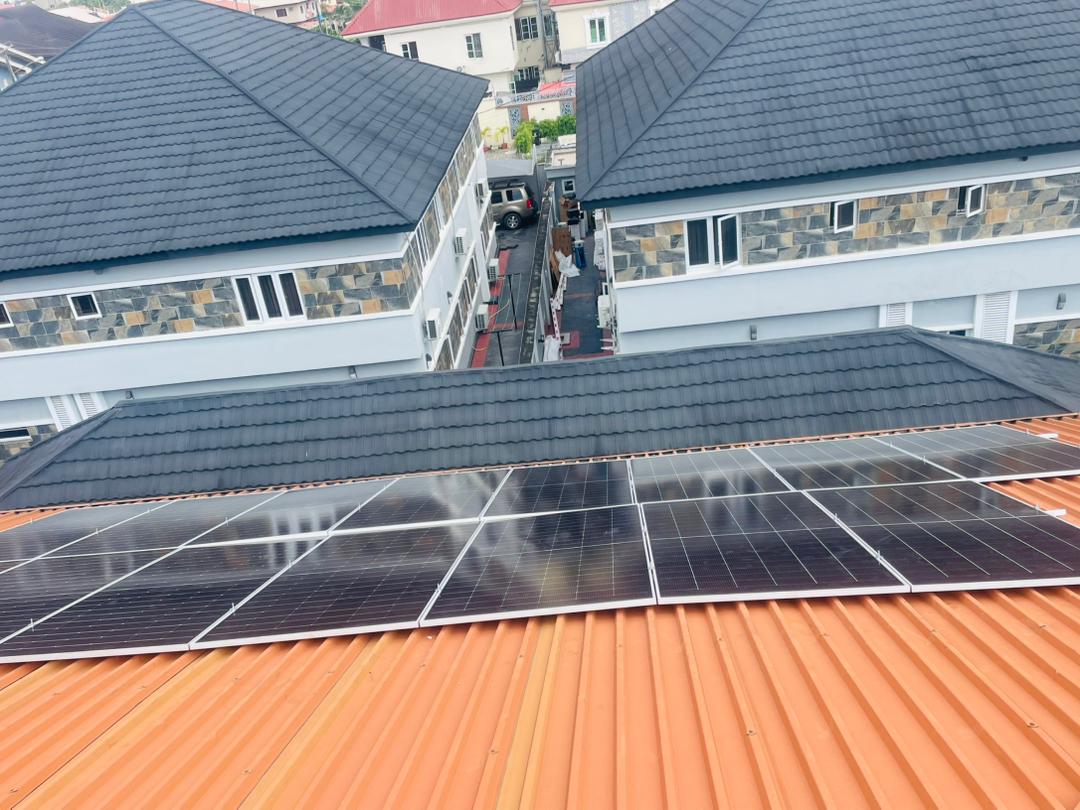 10 kWp solar panels — Lekki, Lagos