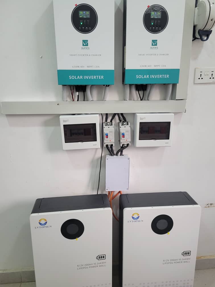 Maryland Office — 12 kWp Solar + 20 kWh Battery installation in Maryland, Lagos